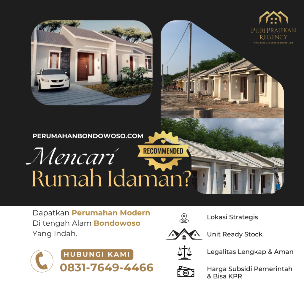 proyek perumahan Bondowoso